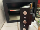 欧奈斯ONNAIS保险柜家用小型25cm办公密码WIFI保险箱防盗指纹入墙报警手机智能新款商用保管箱床头全钢保管柜 25cm尊贵黑指纹密码（智能WIFI） 实拍图