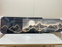 唤墙 客厅装饰画现代简约沙发背景墙壁画新中式大气靠金山水叠加挂画 背有靠山 180x50cm(适合2.5米沙发)晶瓷 实拍图