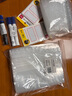 于字简100只A4透明文件袋密封袋24*34cm塑料大号资料防水袋学生用超大自封袋 7102 实拍图