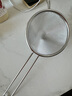 美厨（maxcook）全304不锈钢漏网漏勺30目 豆浆过滤网勺细网面粉筛11cm MCCU3408 实拍图