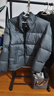 网易严选25新品90鸭绒超蓬羽绒服休闲面包服石墨烯保暖轻量抗菌防泼水 25秋冬立领-森野绿 S 实拍图