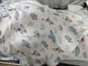 爱贝迪拉（AIBEDILA） 新生婴儿包单产房纯棉襁褓裹巾包被抱被春夏单层纯棉睡袋85cm 实拍图