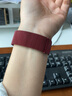 达梭适用苹果手表表带apple watch s10/9/8/se/ultra表带不锈钢米兰尼斯男女腕带磁吸高级ultra运动 红色【新款】 40/41/42mm表盘通用 实拍图