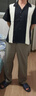 马登工装 美式纯棉坎肩背心男士夏季跨栏无袖T恤宽肩重磅针织运动马甲 陨石灰 M 实拍图