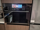 荣事达嵌入式蒸烤箱一体机家用蒸烤炖炸4合1炫彩大屏60L/78L大容量台嵌两用自清洁专业烘焙烤箱温湿智控 60L【搪瓷内胆】上下独立温控+双直喷大蒸汽 实拍图
