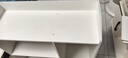 半隅雅居茶水柜家用靠墙边柜置物柜小户型客厅收纳柜小柜子储物柜餐边柜 【落地款三门一格】暖白色80cm 实拍图