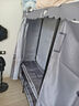 简易衣柜卧室家用衣柜出租屋衣柜钢架结构免安装折叠一体布衣柜 新憧憬【加长挂衣区】 长240*宽50*高170cm【可挂长款】 实拍图