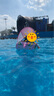 swimbobo儿童游泳圈 1-3岁宝宝泳圈户外游泳装备婴儿游泳圈带水枪K2013Pro 实拍图