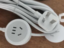 绿联插排/插线板/插座/排插/插板/拖线板/接线板 16A新国标五孔电源延长线插座带防尘盖 全长1米 实拍图