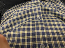 BLACKMONDAY【易打理】格子衬衫男士长袖春秋季商务抗皱免烫休闲衬衣 实拍图