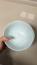 景德镇（jdz）官方高温陶瓷碗盘餐具组合盘子纯色高颜值吃饭碗碟乔迁之喜搬家 影青-6.5英寸面碗 实拍图