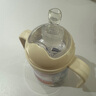 bebebus彩虹学饮杯鸭嘴杯婴儿水杯6个月以上宝宝非奶瓶防呛重力球吸管杯 简约白 200ml 【鸭嘴杯+吸嘴】 实拍图