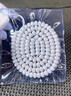 智初 海南星月菩提手串108颗正月大留白高密顺白手链男女毕业级高抛佛珠配饰520礼物送男朋友 【精品款】8*10mm桶珠 高抛毛感料 实拍图