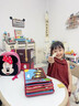 迪士尼（Disney）布书1-3岁宝宝生日礼物一周岁蒙氏早教玩具新生儿礼盒高档土豪书 米妮布书+背包礼盒装【16大场景+蒙氏教育】 2岁男孩女孩早教书婴儿撕撕书 实拍图