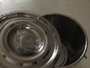 小渝 304不锈钢桶手提式水桶带盖桶圆桶油桶汤桶米桶提桶食堂送餐桶 直径20高度20cm 5L 实拍图