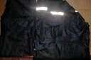 阿蒂亚 牛津布分体式反光雨衣雨裤 XXXL码/件 黑色连帽套装 实拍图