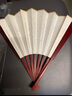 米砾宣纸折扇空白扇子古风中国风书法题字文玩绘画男士扇子diy手工制作纯白色扇面10寸教师节礼物 实拍图