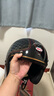 BELL经典复古3/4头盔Custom500四季碳纤维摩托车机车头盔骑行通风透气 Custom500-格子黑金 XXL码(适合59-61cm头围) 实拍图