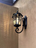 圣德艺户外壁灯防水庭院室外欧式过道楼梯别墅装饰走廊大门阳台墙壁灯 7寸-正挂-灯体总高45cm+10瓦 实拍图