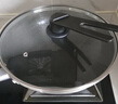 炊大皇 炒锅 304不锈钢炒菜锅煎锅 平底不粘炒锅32cm 可立可视盖不挑灶 实拍图