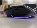 雷蛇（Razer）巴塞利斯蛇V3专业版 35K 无线鼠标 人体工学设计 RGB幻彩灯效 吃鸡/LOL/CS GO游戏 黑色 实拍图
