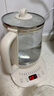 小熊（Bear）养生壶 煮茶壶 恒温水壶 保温烧水一体电热水壶花茶壶 316L不锈钢 1.5L大容量 YSH-J15H8 实拍图