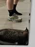 索康尼（SAUCONY）索康尼KINVARA 4 RE千禧风复古运动休闲鞋男女老爹鞋 米绿 38.5 实拍图