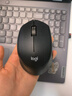 罗技（Logitech）M330 静音鼠标 无线鼠标 办公鼠标 右手鼠标 带无线微型接收器 黑色 实拍图