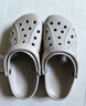 卡骆驰（CROCS）洞洞鞋贝雅男鞋女鞋轻便耐磨一脚蹬拖鞋休闲鞋|10126 卵石色-2V3 36 /37(220mm) 实拍图