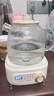 九阳（Joyoung）净萃全玻璃0胶水养生壶  办公室多功能煮茶器花茶壶 烧水壶恒温电热水壶 24h预约保温 1L WY107 实拍图