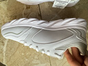安踏男鞋运动鞋子男士秋冬季款皮面防泼水透气轻便软底白色跑步休闲鞋 【皮面防泼水神器】安踏白/灰-4 40 实拍图