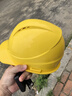 伟光 ABS安全帽  新国标欧式透气款 防砸耐穿刺 工地建筑头盔 黄色旋钮式【京东自营】 实拍图