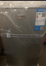志高（CHIGO）小冰箱迷你小型家用冷藏冷冻两用宿舍出租房用双门办公室电冰箱节能省电 【店长推荐】48L银色【三天约一度电】 实拍图