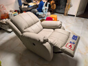 芝华仕（CHEERS）头等舱真皮单人沙发客厅电动功能懒人摇摇椅芝华士明星椅K621白 实拍图