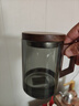 富光泡茶杯茶水分离高硼硅玻璃杯喝茶水杯子花茶杯男公道杯礼物400ML 实拍图