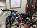 凤凰自行车成年人男女变速自行车青少年单车越野公路车学生山地自行车 钢架/全套轴承/建大轮胎/十刀蓝 24速24寸【适合145-170cm】 实拍图