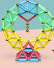 智邦（ZBOND TOY）磁力棒百变拼装积木男孩女孩动脑儿童智力巴克磁性吸铁石创意玩具 【糖果色】522件套+桶装 实拍图