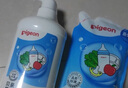 贝亲（Pigeon）餐具清洗剂 洗奶嘴果蔬水杯餐具玩具 套装 600ml+700ml PL156 实拍图
