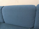 艾薇 沙发套罩四季沙发垫坐垫套全包贵妃椅套宽90-110长155-185西湖蓝 实拍图