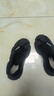 芭芭鸭儿童运动鞋秋季飞织鞋女童童鞋经典款男童透气跑步鞋 黑色33 实拍图
