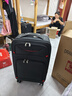 卡帝乐鳄鱼（CARTELO）布箱拉杆箱牛津布行李箱防刮抗压轻音万向轮可扩容防泼水大容量箱 黑色防刮常规款 24英寸 实拍图