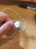 纽曼 (Newmine) XLT10 typec耳机线控音乐手机模拟耳机type-c版半入耳式有线耳机  白色 实拍图