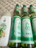 六神【经典玻璃瓶】舒缓止痒花露水195ml*3+清新滋润沐浴露200g 实拍图