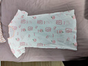 红豆女童睡裙纯棉春夏季薄款家居服儿童短袖套头睡衣A类Q3322白色150 实拍图