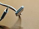 绿巨能（llano）苹果笔记本电脑充电线140W磁吸快充线magsafe3电源线Type-C转接T型接口适用MacBook2米 银色 实拍图