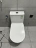 九牧（JOMOO） 11322-2-2/31KA-1抗菌一级水效大冲力马桶虹吸式加坐便器305坑距 实拍图