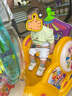 小三月婴儿短裤开裆夏季0-1岁冰丝莫代尔夏装男女宝宝薄款无骨幼儿睡裤 【超值2件】D181蓝色+黄色 90 cm 建议18-22斤 实拍图