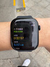 Apple/苹果 Watch Series 10 智能手表GPS款46毫米亮黑色铝金属表壳黑色运动型表带S/M MX263CH/B 实拍图