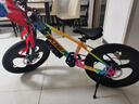 小探险家飞驰500儿童自行车6-10岁自行车儿童山地自行车学生自行车青少年 扎染|飞驰500 禧玛诺7速+礼包 20寸【适用身高130-160cm】 实拍图