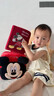迪士尼（Disney）布书1-3岁宝宝生日礼物一周岁蒙氏早教玩具新生儿礼盒高档土豪书 米奇布书+背包礼盒装【16大场景+蒙氏教育】 2岁男孩女孩早教书婴儿撕撕书 实拍图